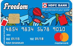 HDFC Freedom Credit Card