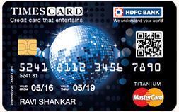 HDFC Titanium Times Card