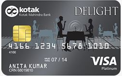 Kotak Delight Platinum Credit Card