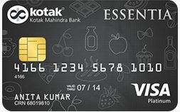 Kotak Essentia Platinum Credit Card