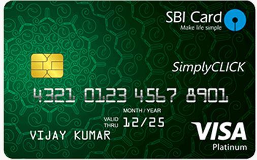 SimplyCLICK SBI Card