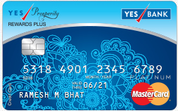 Yes Prosperity Rewards Plus Card
