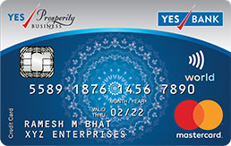 Yes Prosperity Business Card